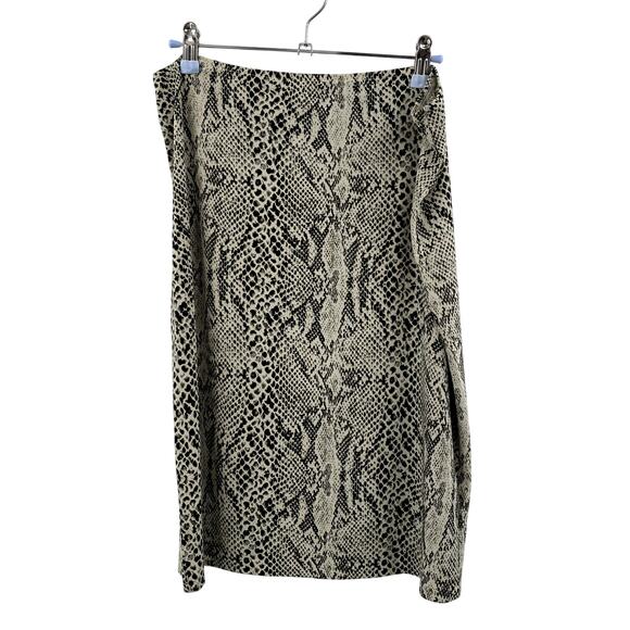 Norma Kamali snakeskin mini skirt - Picture 1 of 5